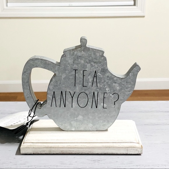 Rae Dunn Other - Rae Dunn TEA ANYONE sign